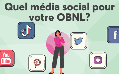 Être sur les médias sociaux en tant qu’OBNL